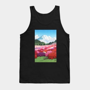 Mountain Villa Kenan in Moto-Hakone by Kawase Hasui Tank Top